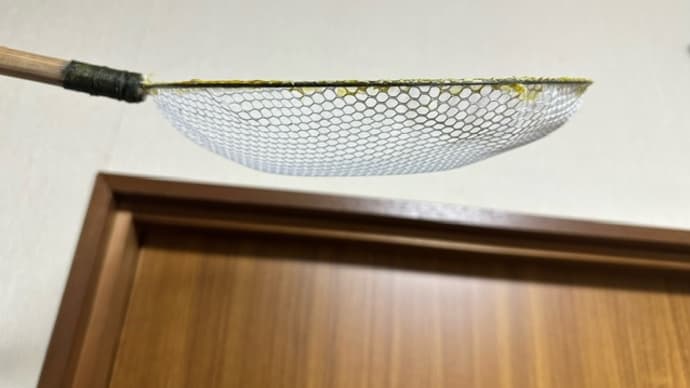 掬手の貼り替え