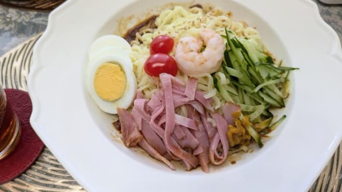 赤坂離宮涼麺で冷し中華ランチ♪