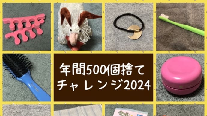 500個捨てチャレンジ(9)