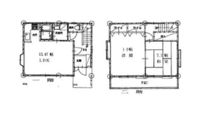 豊橋市 賃貸住宅・借家:一戸建てだから・・・東西南北に窓あり、本日みたいな曇の日でも暗くないのです。