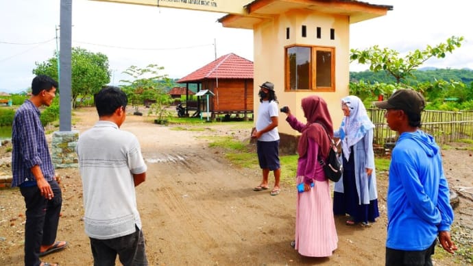インタープリテーション講座をロンボクのボランティアたちに実施！ in Lombok