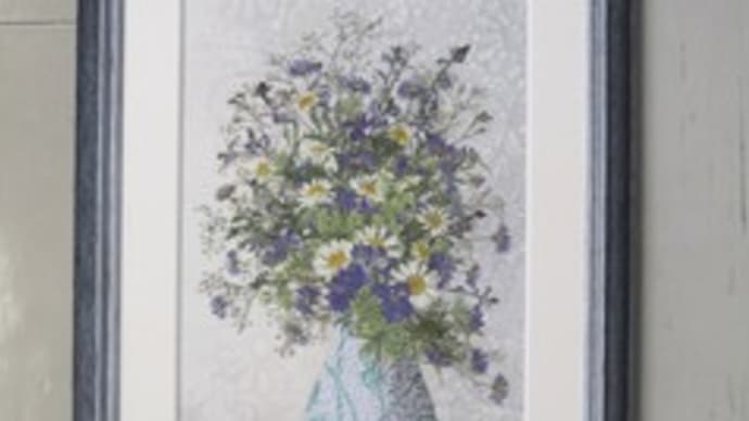 アルミベースの花瓶にひと工夫