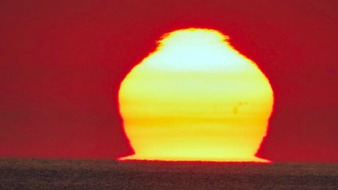 達磨太陽(朝陽) 2024年だるま朝日17号 6月19日