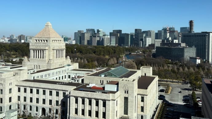 衆議院第1議員会館から新橋まで歩く【英訳付】