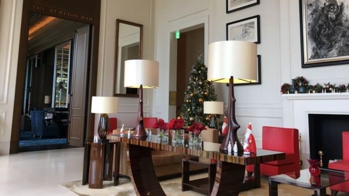 セントレジスバー「クリスマスアフタヌーンティー」