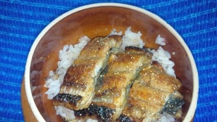 三重県産鰻蒲焼頭側で鰻丼、作るの面倒なんで昨日の晩御飯にしたんだね:P