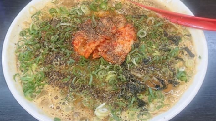 「炎のラーメン「つぼ」!!「こくカレーラーメン」!!