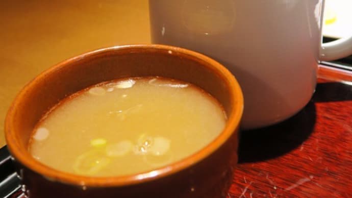 今日の蕎麦湯 十割生そば茶屋 蔵座庵@倉敷市真備町
