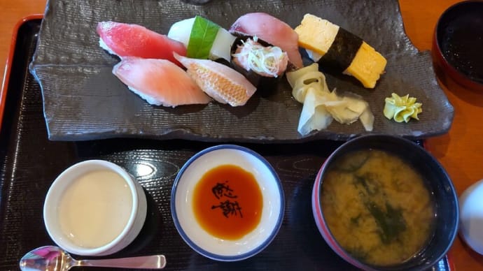 海なし県の海鮮ランチ🐟️