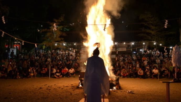 生駒神社・往馬大社の火祭りの由来