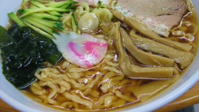 長井市冷やしラーメン調査　ラーメン園の冷丼