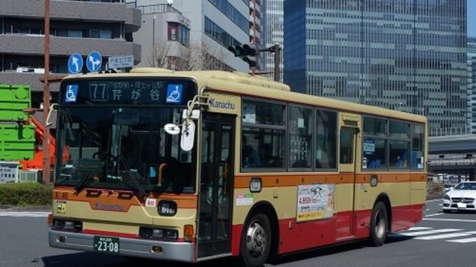 数を減らして行く平成後期の神奈中ワンステップバス(三菱ふそう・エアロスター)