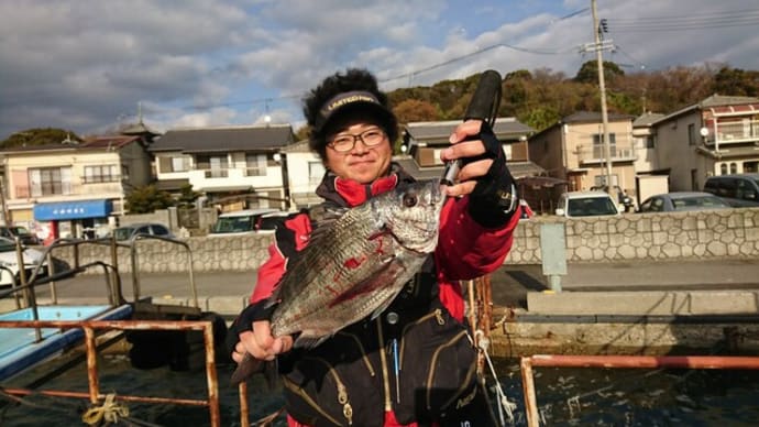 この寒波でやっと水温が落ちてきたので