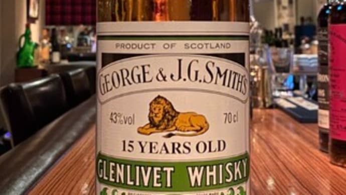 G&M GEORGE & J.G.SMITH'S / GLENLIVET 15YEARS(bottled in 2011) 70cl,43%