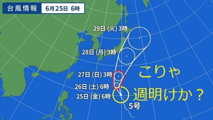 速度落ちとる・・・