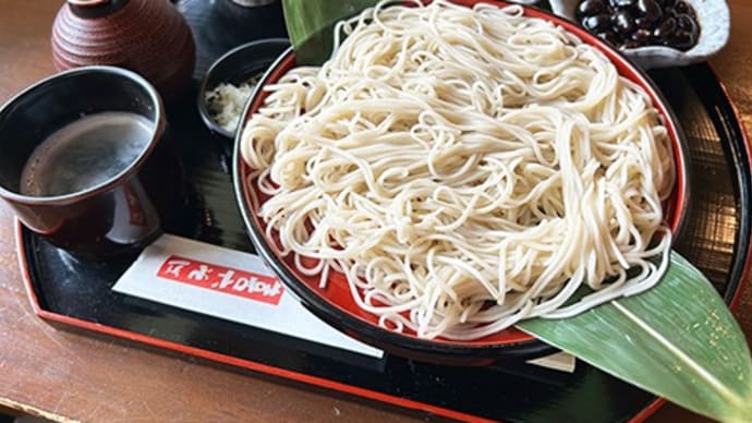大根のしぼり汁で頂く喜六そば