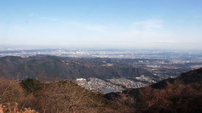高取山と仏果山(2020年12月27日)