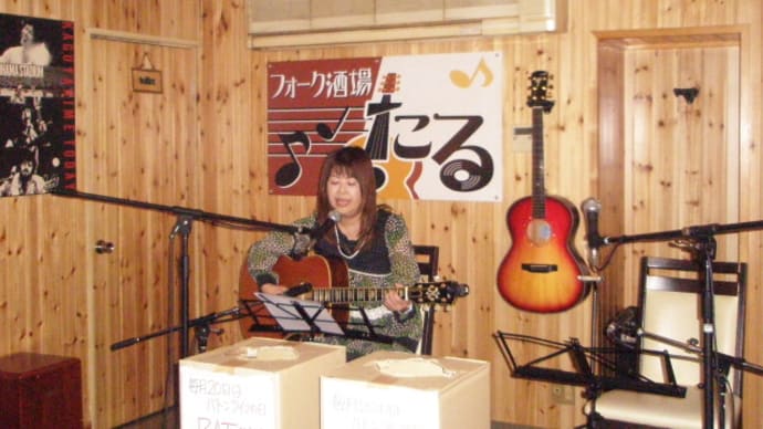 毎月恒例『バトン・ライブ』終了(^^)/