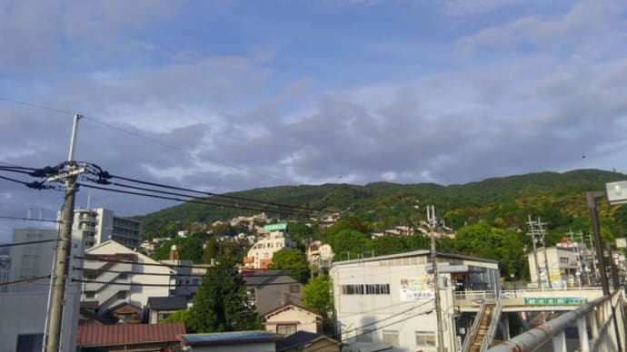 午後から用事があるので、そういう時は家から生駒山