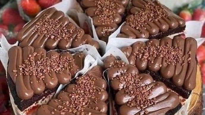 チョコレートのデザート
