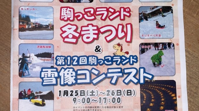 十和田市 駒っこランド冬まつり