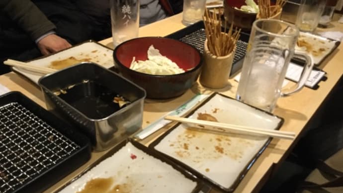 串カツヨネヤと鶴橋焼肉とスイーツのハシゴ