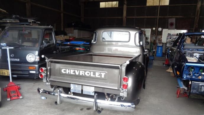 1953 CHEVROLET 3100 TRUCK ATミッション、シャフトシール交換 認可申請