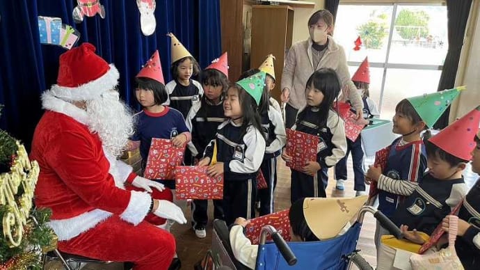 クリスマス会をしたよ