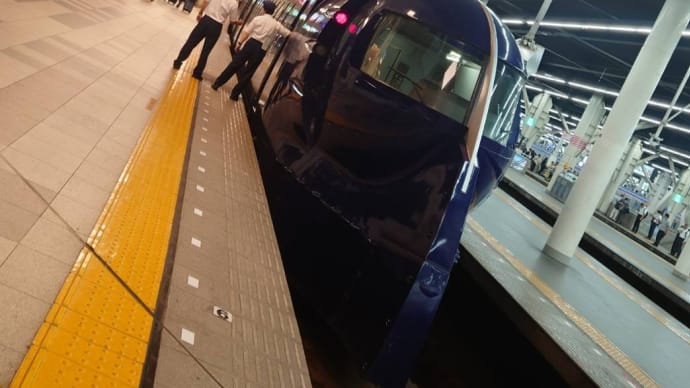旅立ちは「ラピート」(南海本線)で…関空、そしてドバイまで
