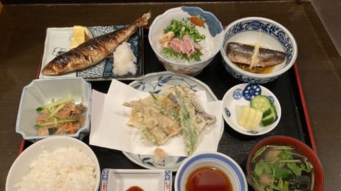 【編集】いわしのフルコース / Sardine & tuna