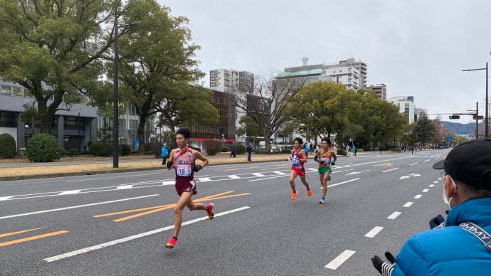 走る人たち、フラフラする人たち、の巻