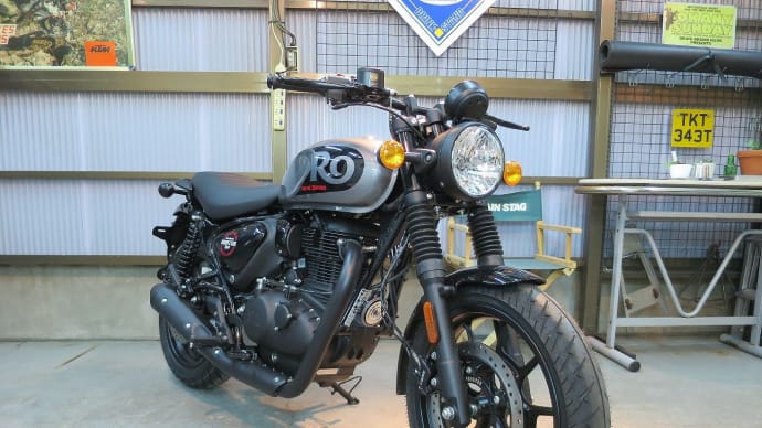 可愛らしいROYAL ENFIELD HUNTER 350 ! 愛嬌たっぷりのフォルムは人気者になる予感!^_^