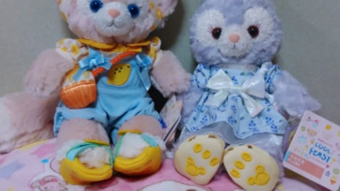 上海ディズニー2022サマー✨リーナベルちゃん💓ステラルーちゃん