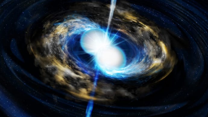 レアアースの起源になると有力視されている中性子星の合体現象、実際にはどんな元素が作られているのか