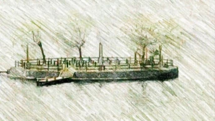 早朝の諏訪湖