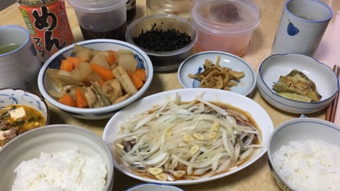 オニオンスライス?(^.^)晩ご飯