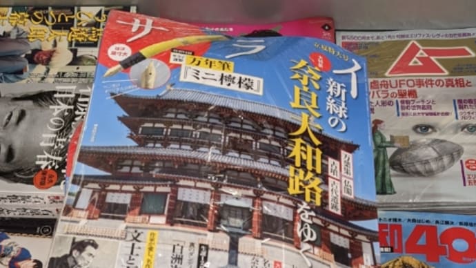 ミニ檸檬万年筆付き『サライ』