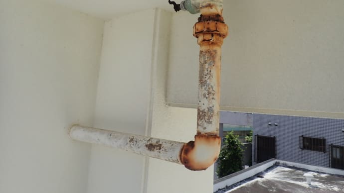 建物に出てくるサビ・・・こまめにチェックが必須