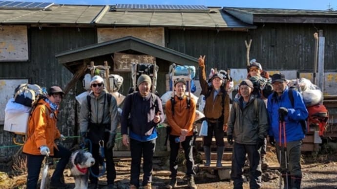 【蓼科山荘】 2024年シーズン終了 冬季休業に入りました (2024.11.6)