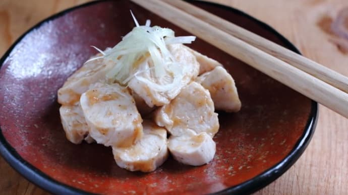 肴は笹身を梅味で