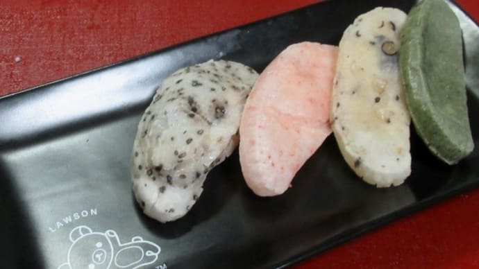 散歩を兼ねてスーパーに買い物へ