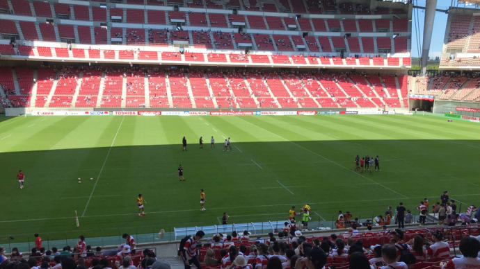 ラグビー日本代表戦を観戦してきました!