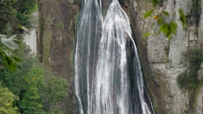 「天人峡・羽衣の滝」・山歩の思い出134