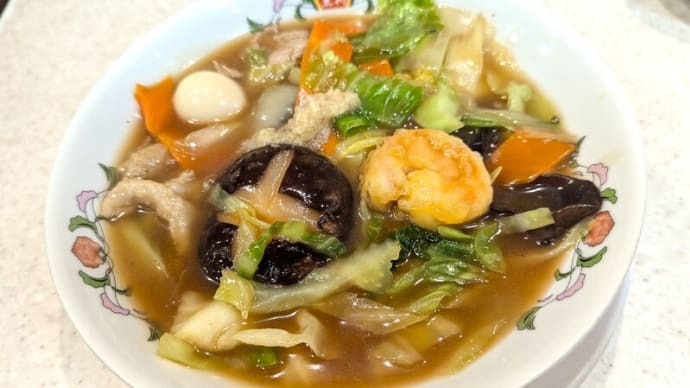 餃子の王将都賀駅西口店@都賀 12月1月限定の『五目あんかけラーメン』が予想以上にとても美味しかった件について