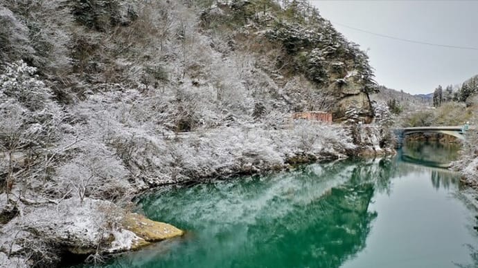 信濃十名勝「山清路」の風景