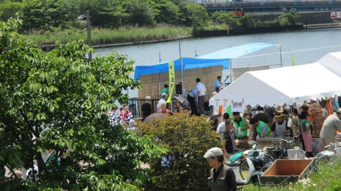 江東区の東端、川の駅・旧中川そらまめ祭り2014年5月24日(土)~25日(日)!