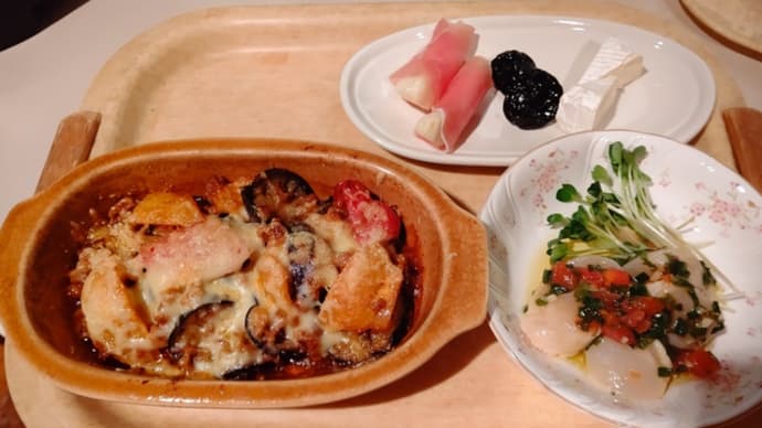 ボジョレーの夕食