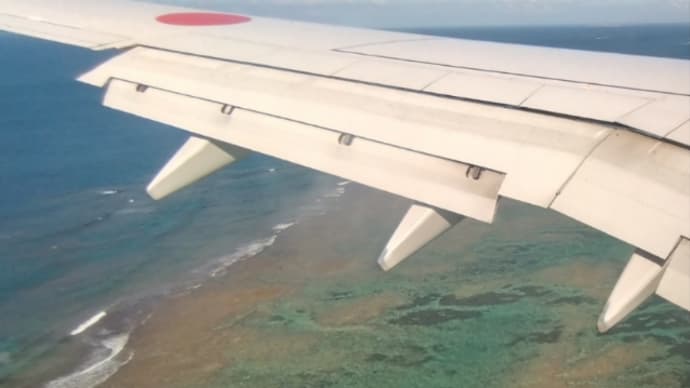 機内からの様々な景色