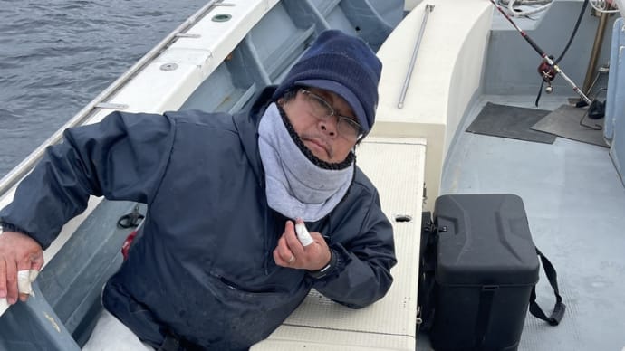 朝方黒ムツ キンメも。29日ヤリスルメ船募集中です。