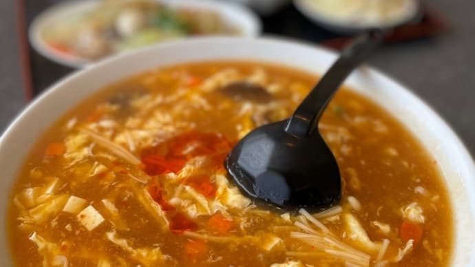 酸辣湯麺と中華定食@吉祥華 姫路
